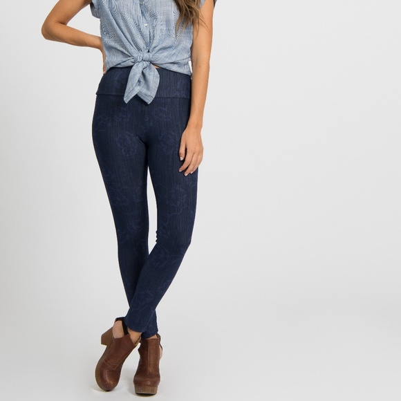 agnes and dora knit jeggings